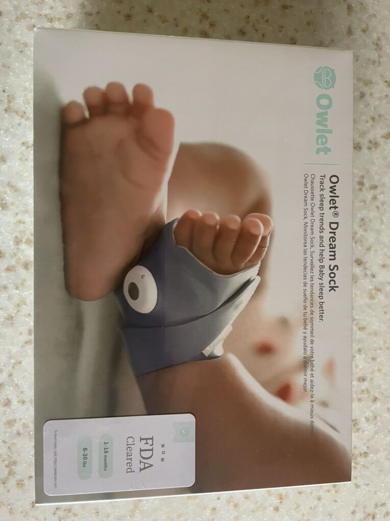 Owlet Dream Sock, FDA-cleared. Unopened.