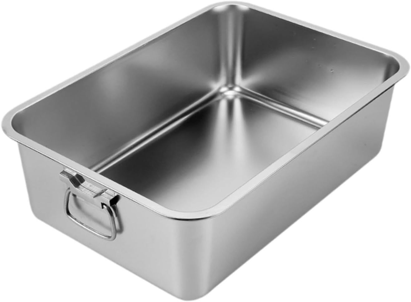 NEW XXL STAINLESS STEEL LITTER BOX TRAY