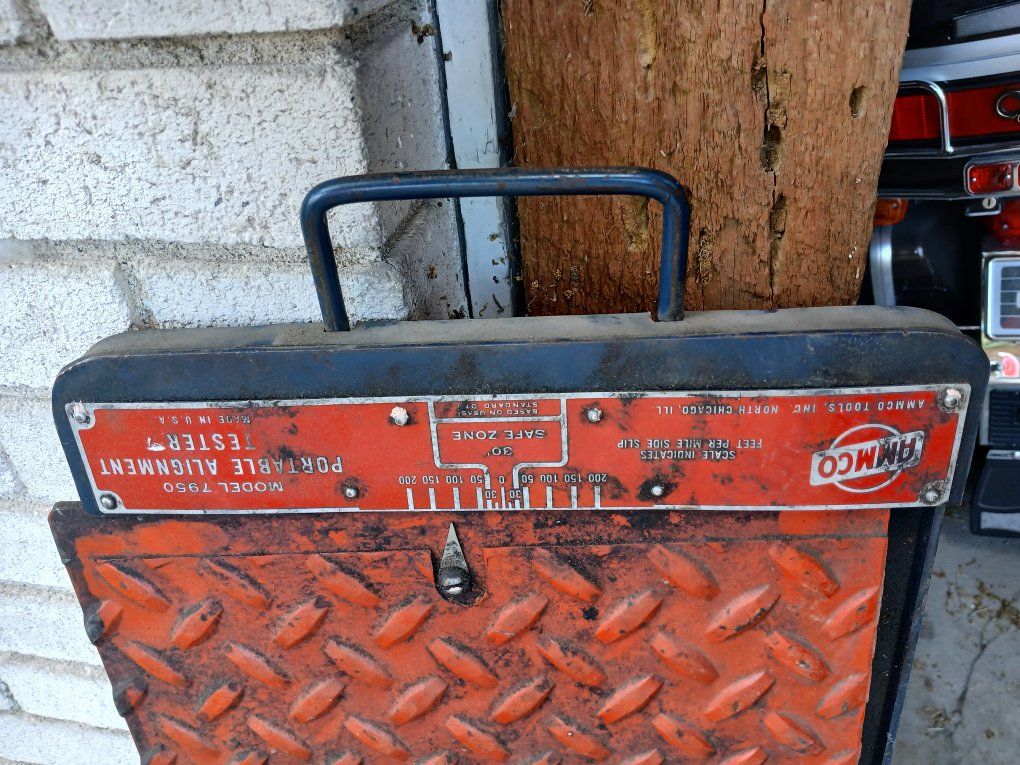 AMMCO Model 7950 Portable Alignment Tester - Used Automotive Shop Tool