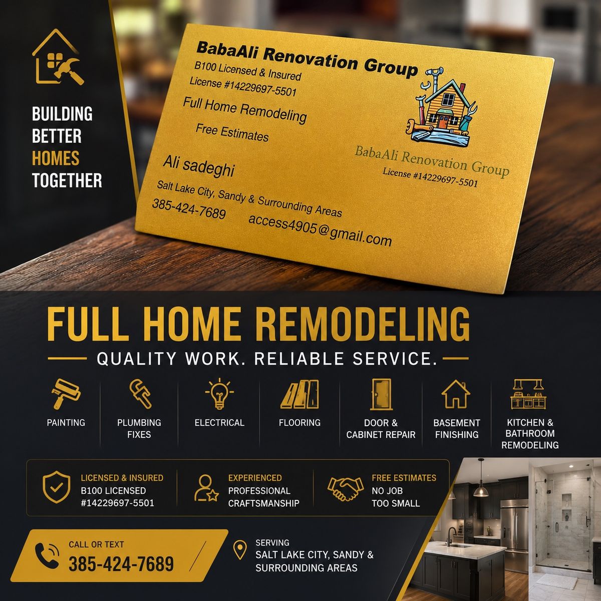 General Contractor Home Remodeling