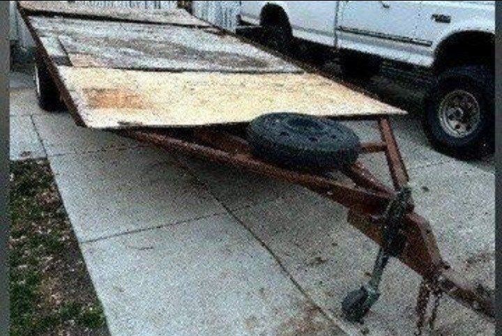 ATV trailer/ flatbed with ramp
