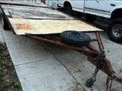ATV trailer/ flatbed with ramp