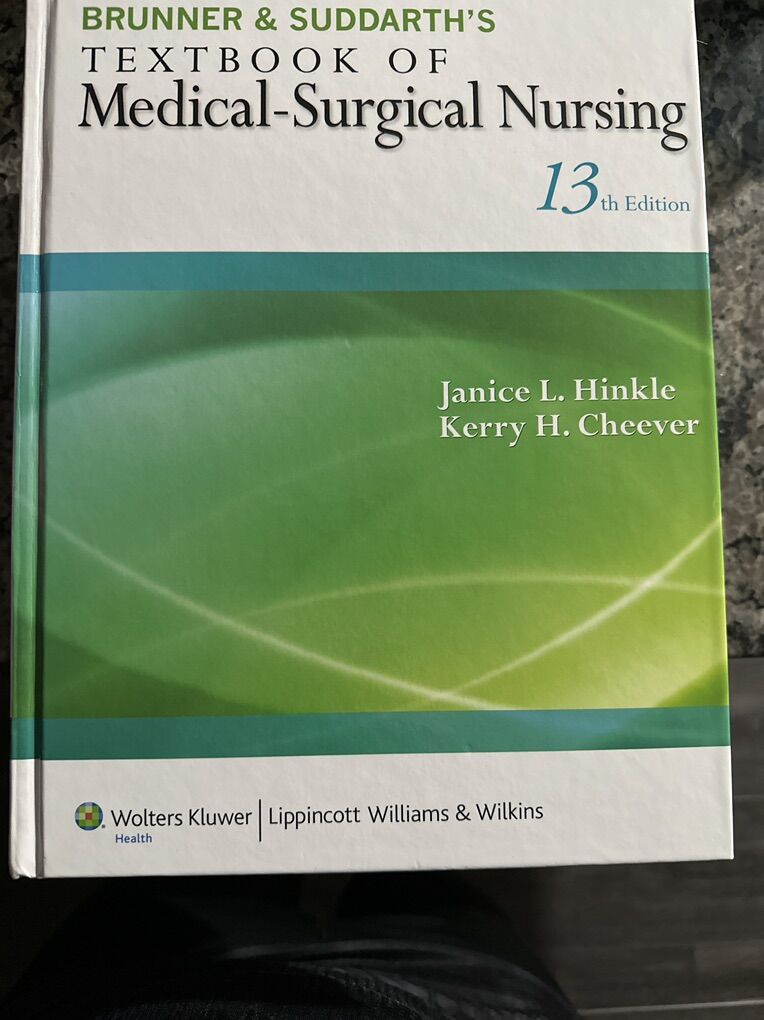 Textbook Of Medical Surgical Nursing