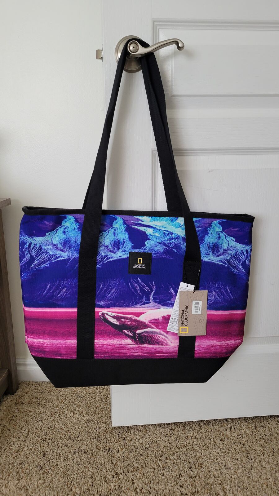 Brand New National Geographic Humpback Whale Tote Bag