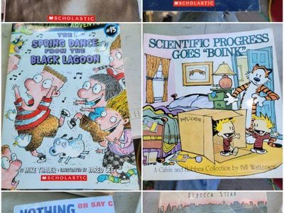 Lot of 70+ Children's Books: Diary of a Wimpy Kid, Boxcar Children, Captain Underpants, National Geographic, see pics for titles