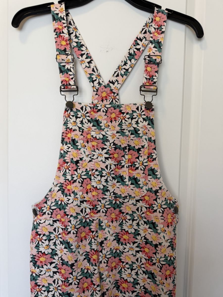 PIPER & SCOOT Floral Overalls