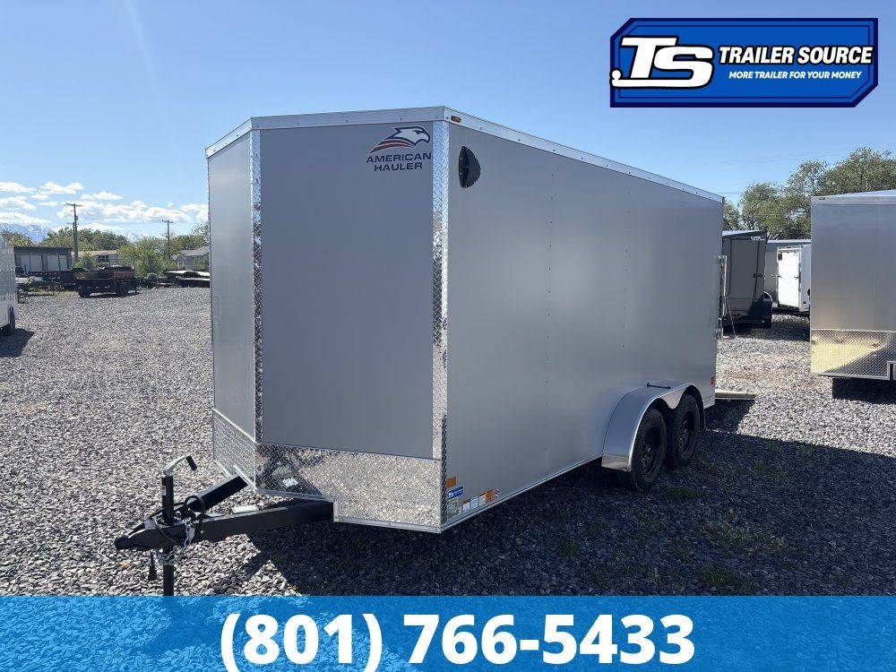 7x16 American Hauler Arrow Deluxe Enclosed Cargo Trailer - 7'0" Interior - 7K GVWR -