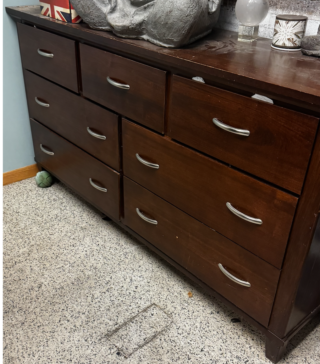 Brown Chest of Drawers