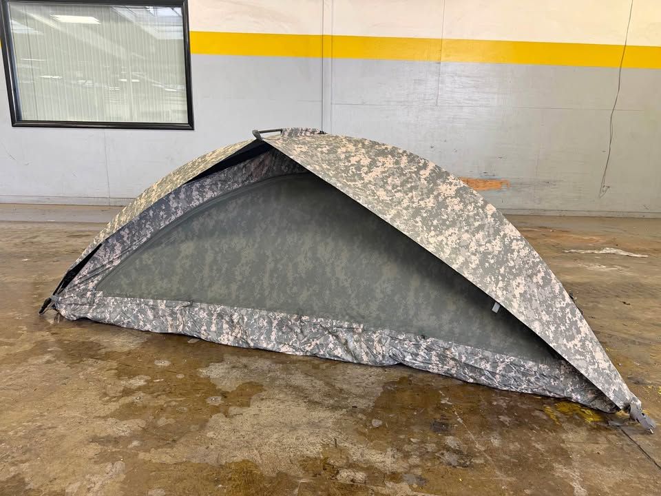 Military 1-Person Combat Tent – Bug Out / Survival Shelter $150