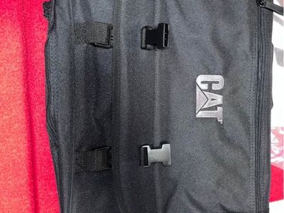 Caterpillar CAT Black Messenger Bag Briefcase Laptop Bag Work Travel Utility