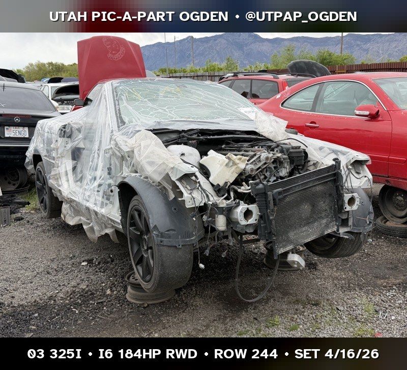2003 BMW 325i E46 Parts - UTPAP Ogden