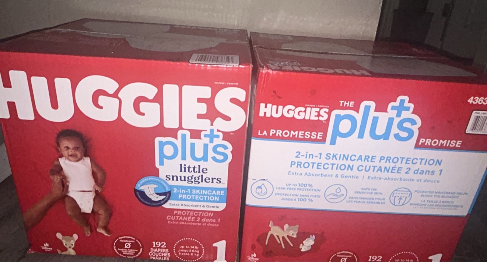 192 Count Box of Diapers
