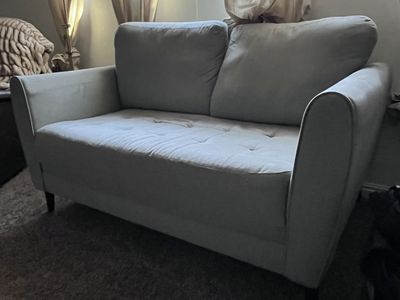 Grey Loveseat