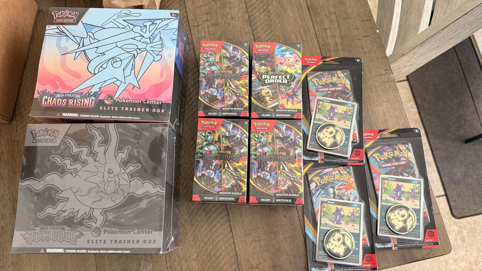 Pokemon TCG Mega Evolution Sealed Lot: Elite Trainer Boxes & Booster Bundles
