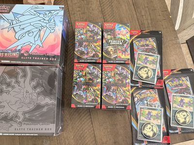 Pokemon TCG Mega Evolution Sealed Lot: Elite Trainer Boxes & Booster Bundles
