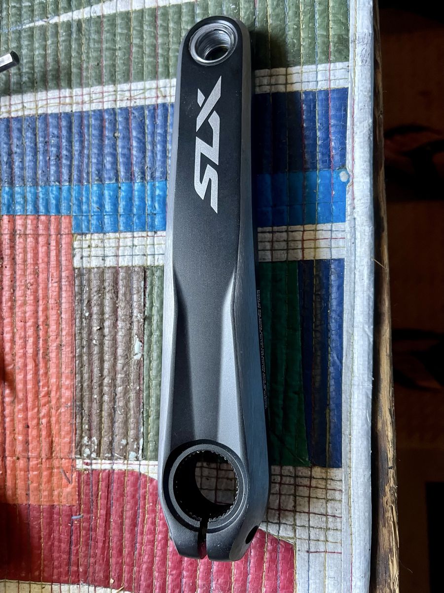 Shimano SLX nondrive side crank arm 175