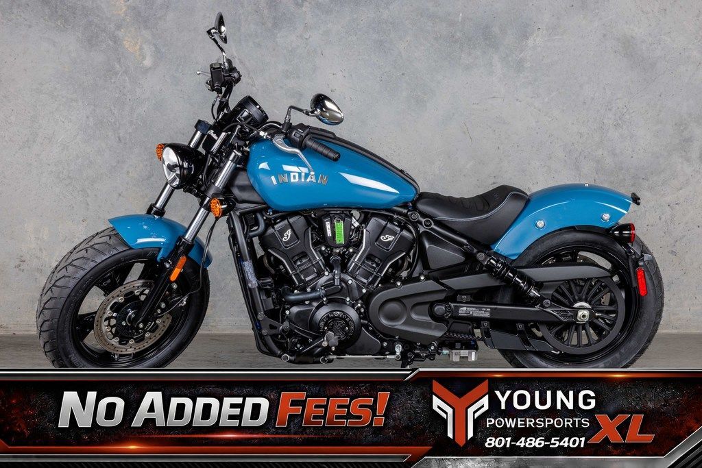 2026 Indian Motorcycle® Scout® Sixty Bobber Limited Storm Blue