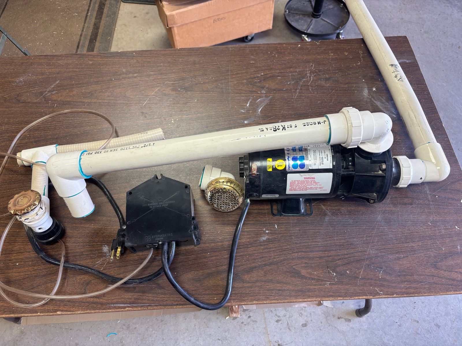 Spa pump system.