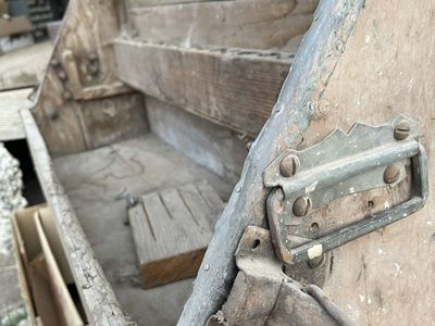 Antique Primitive Carpenter’s Tool Chest