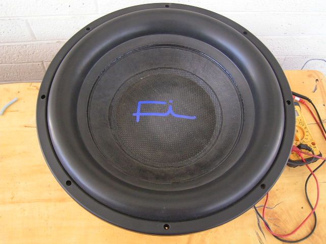Fi Car Audio 15" Woofer 76Lbs Massive Watts 2 ohm