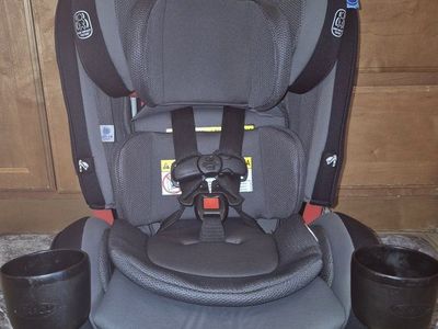 Like-New! Graco SlimFit3 LX 3-in-1 Car Seat Convertible Rear & Forward Facing Harness Booster