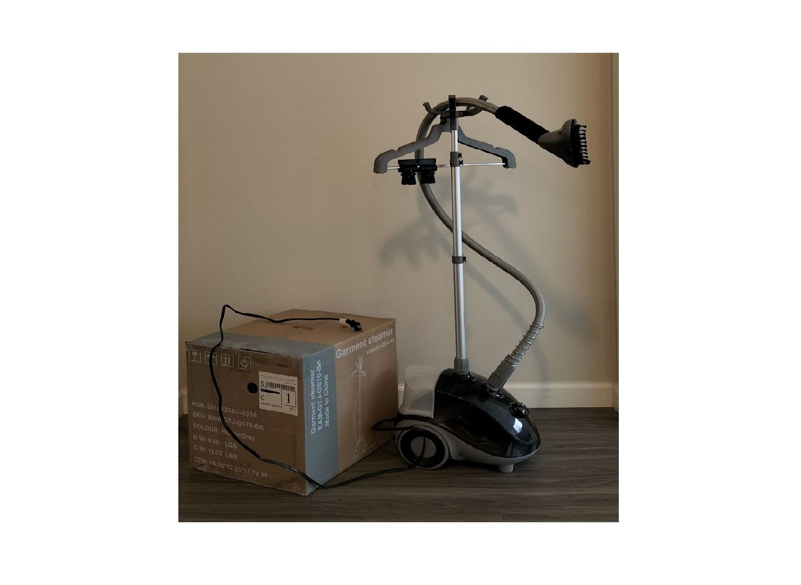 Standing Garment Steamer for Clothes