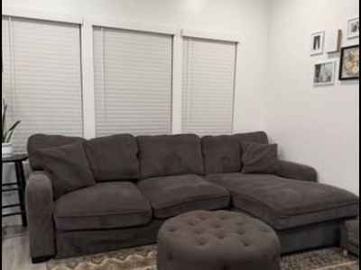Dark Gray Sectional Couch