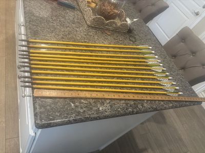 Cedar arrows for target shooting