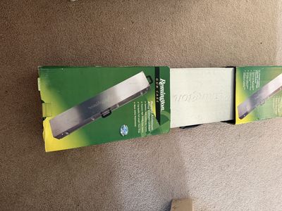 Remington Rugged Aluminum Gun Case with Stainless Steel Locking Rod System & Foam Interior