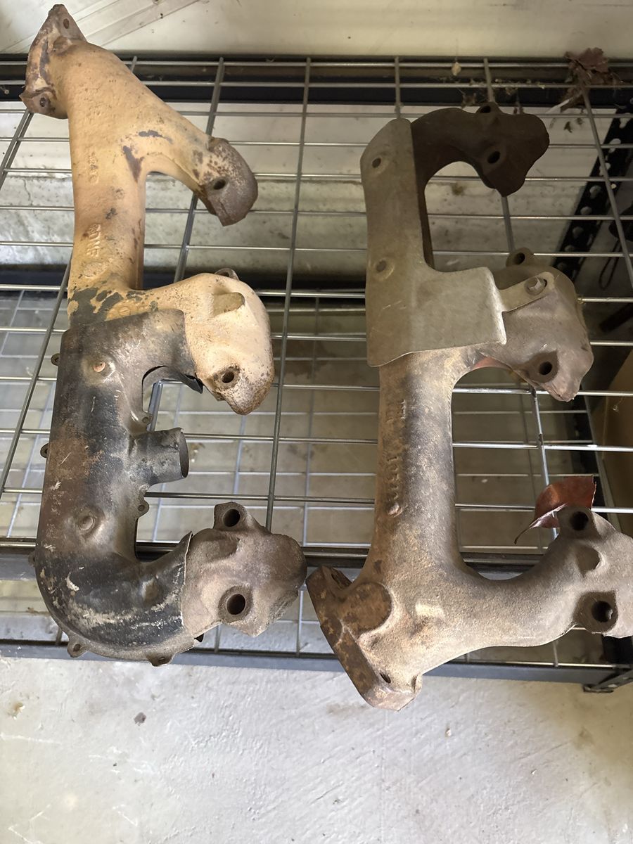 Used Exhaust Manifolds Set SBC 350