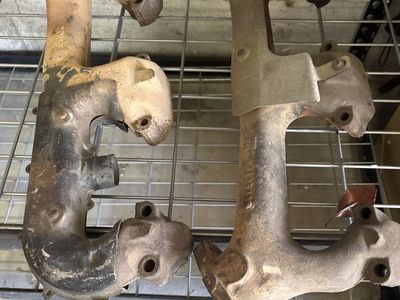 Used Exhaust Manifolds Set SBC 350