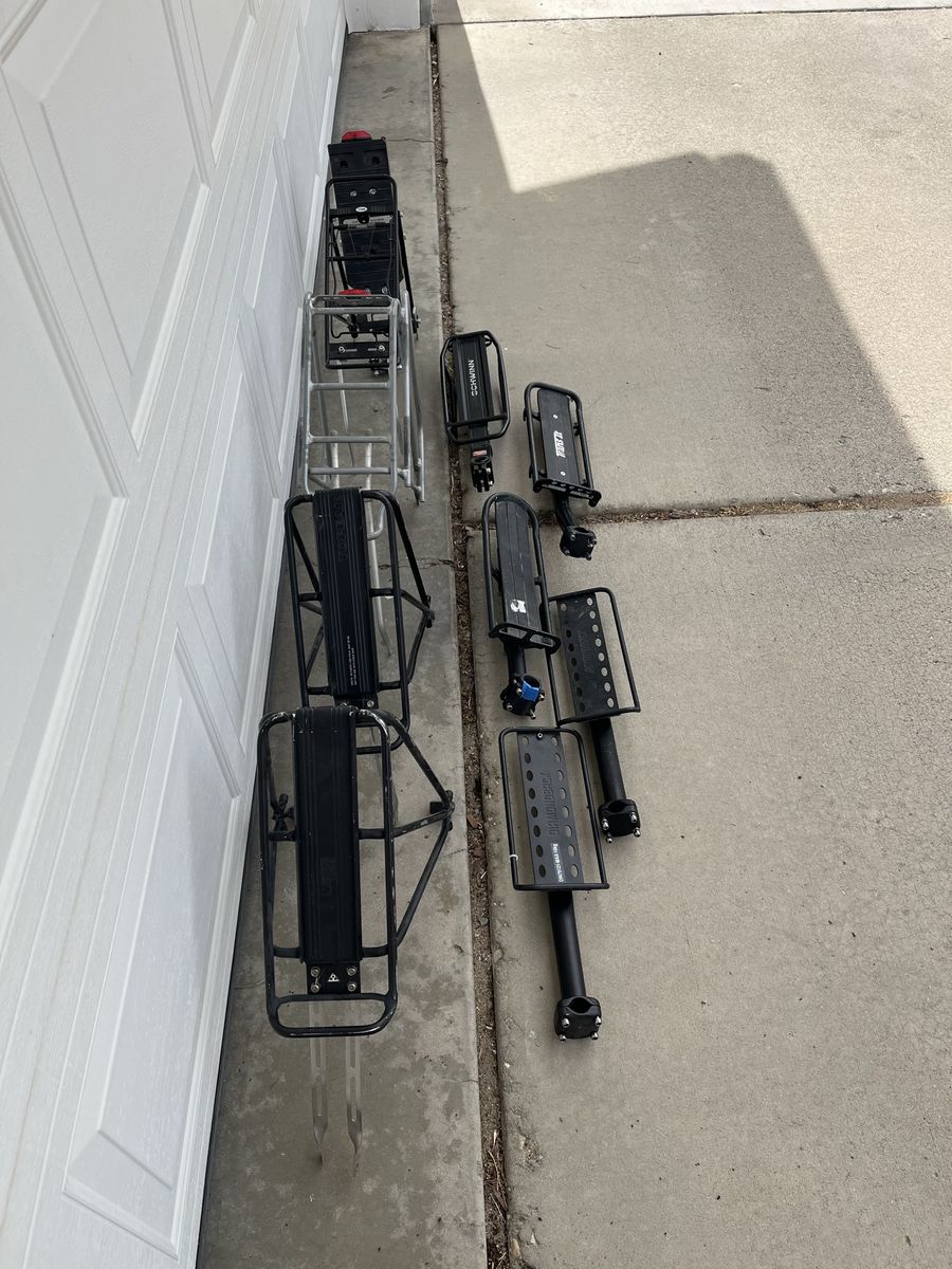 Topeak and Other Cargo Racks - Disc/Non Disc/Seatpost All for $85