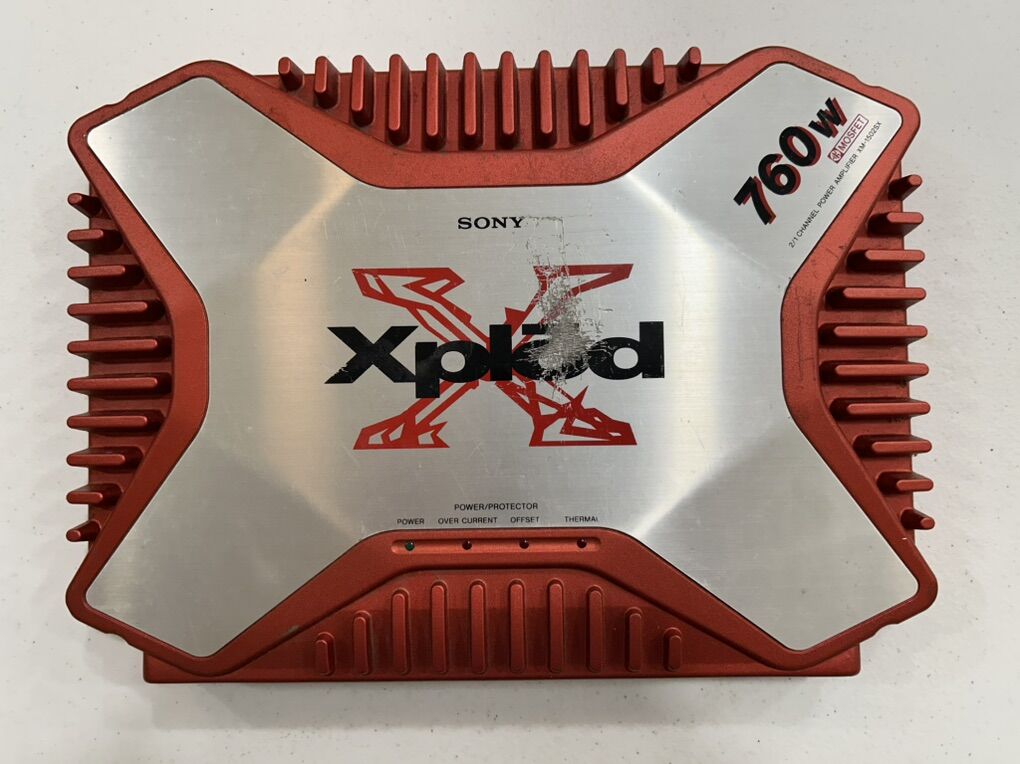 Amplifier (Amp) - Sony Xplōd 760w