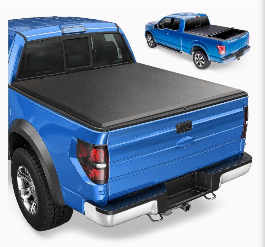 Aeagle Soft Roll-up 8ft Truck Bed Tonneau Cover for 2017-2026 Ford F-250 F-350 F-450 Super Duty