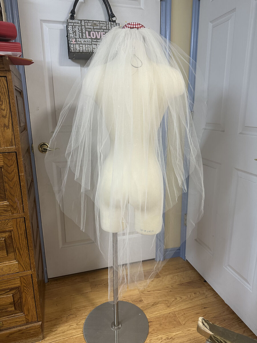 Doube Layered Ivory veil