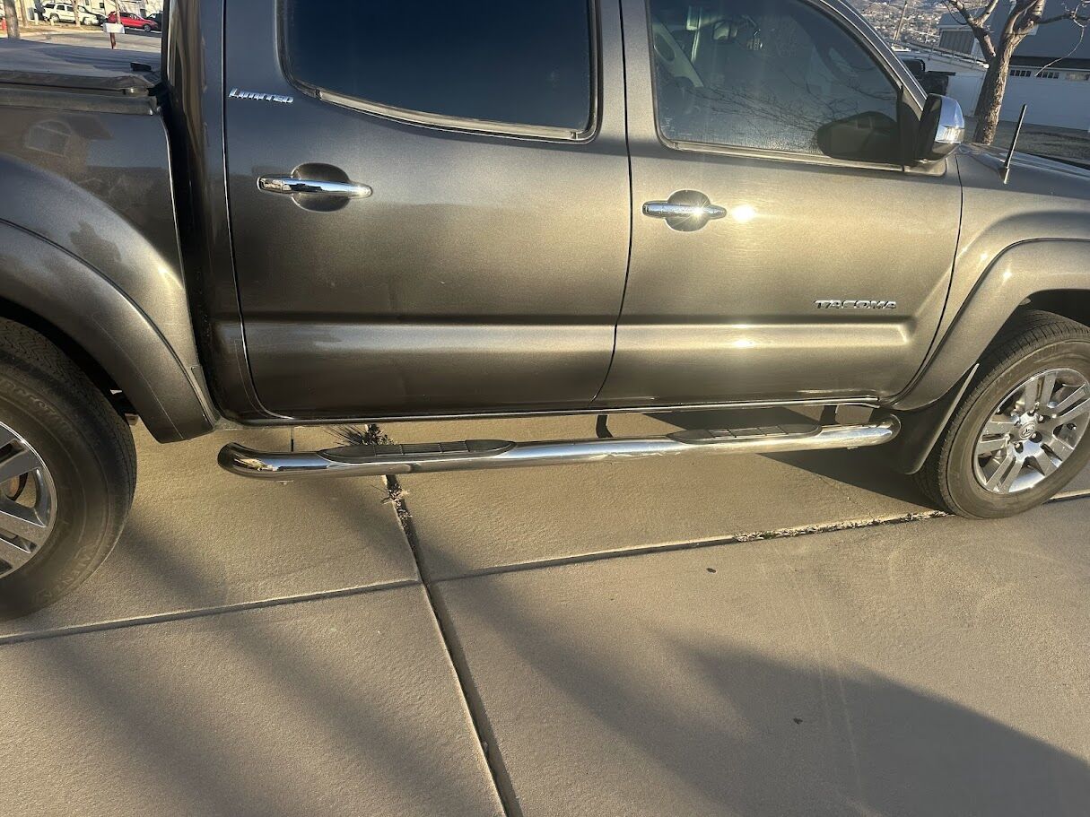 Toyota Tacoma 2013 Running Boards Chrome Round Nerf Double Cab 4 Door New Hardware