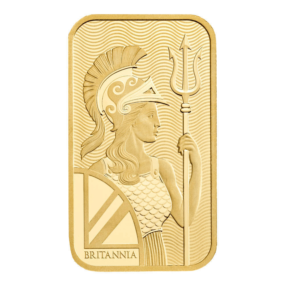 British Britania Gold 1 Ounce Bar