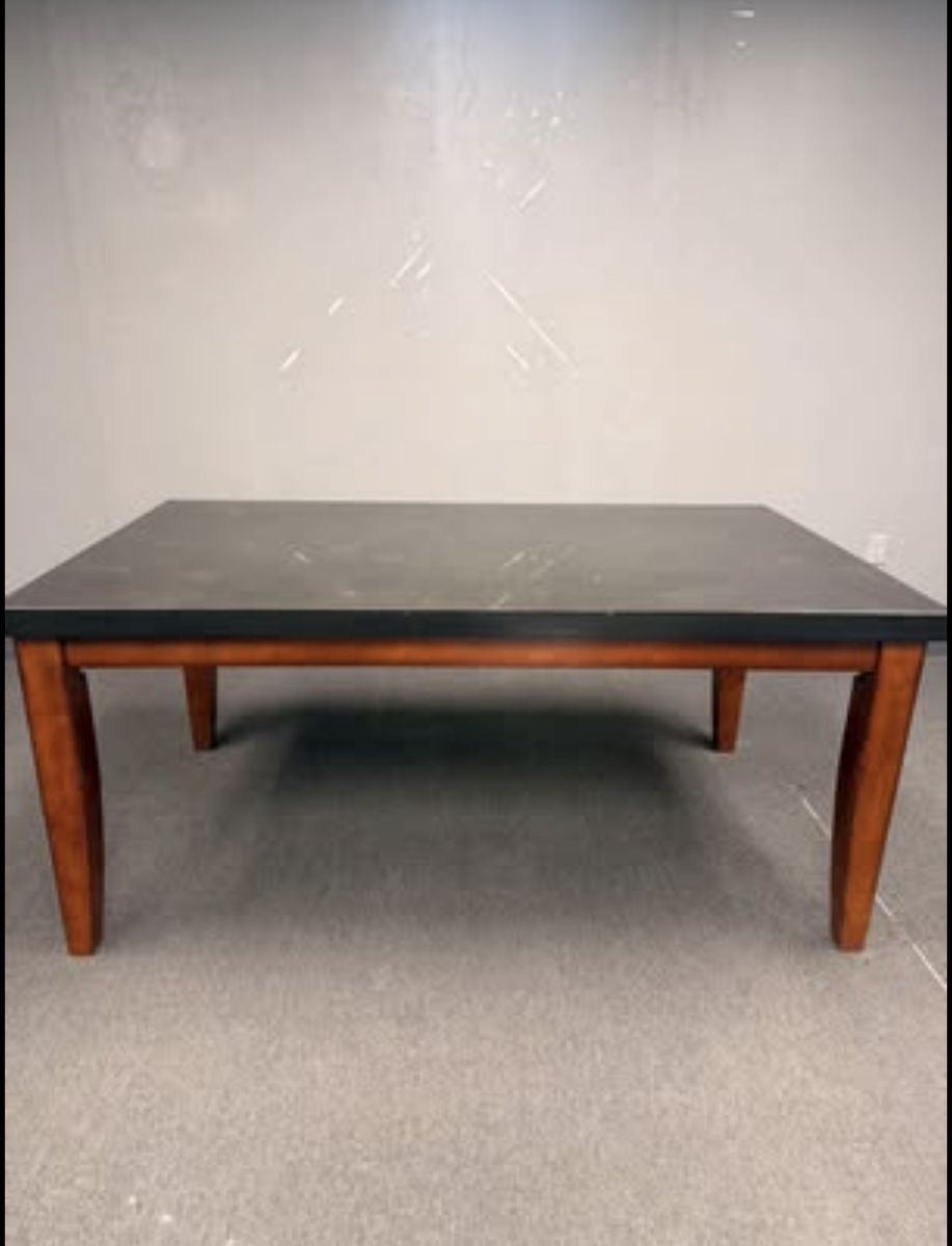 Free stone top dinning table