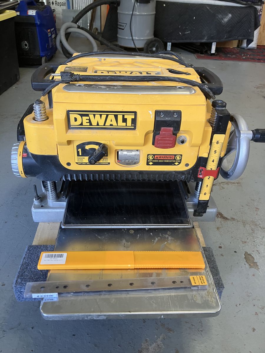 Dewalt 13" planer