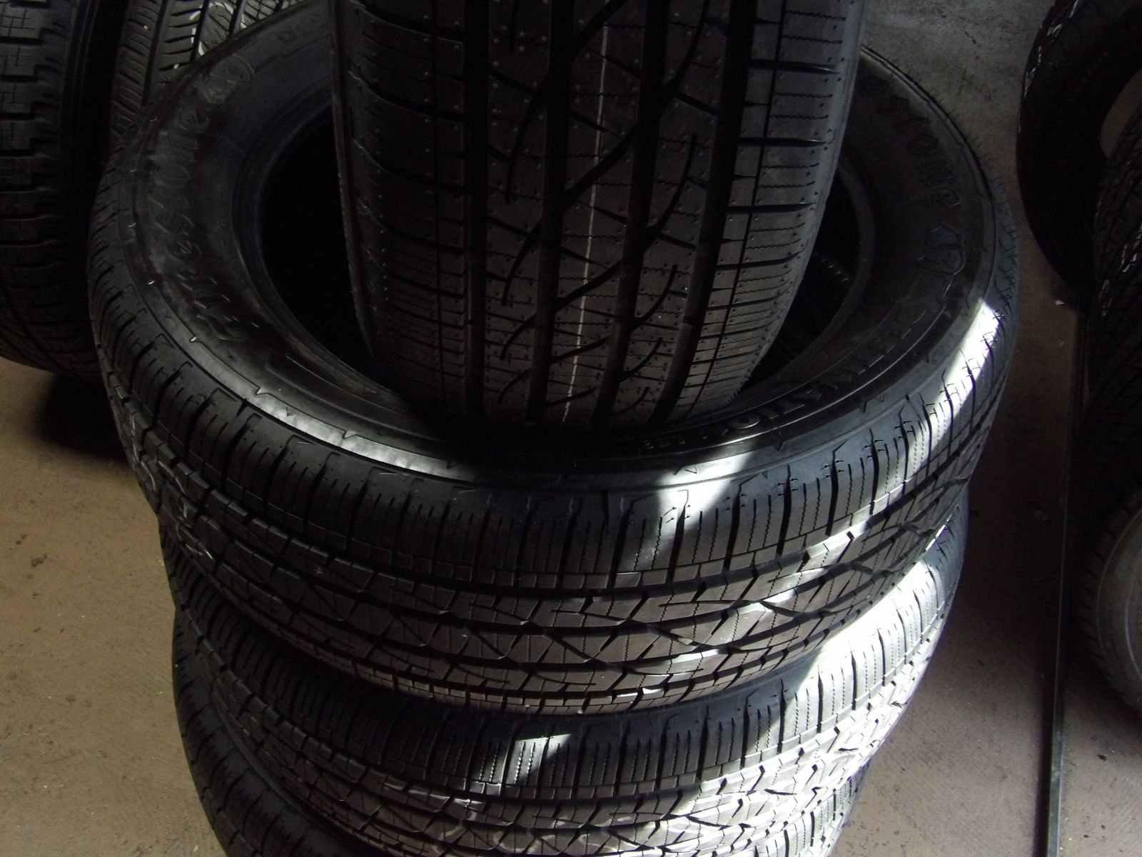 245/55R19 FIRESTONE DESTINATION LE3 SET OF USED TIRES