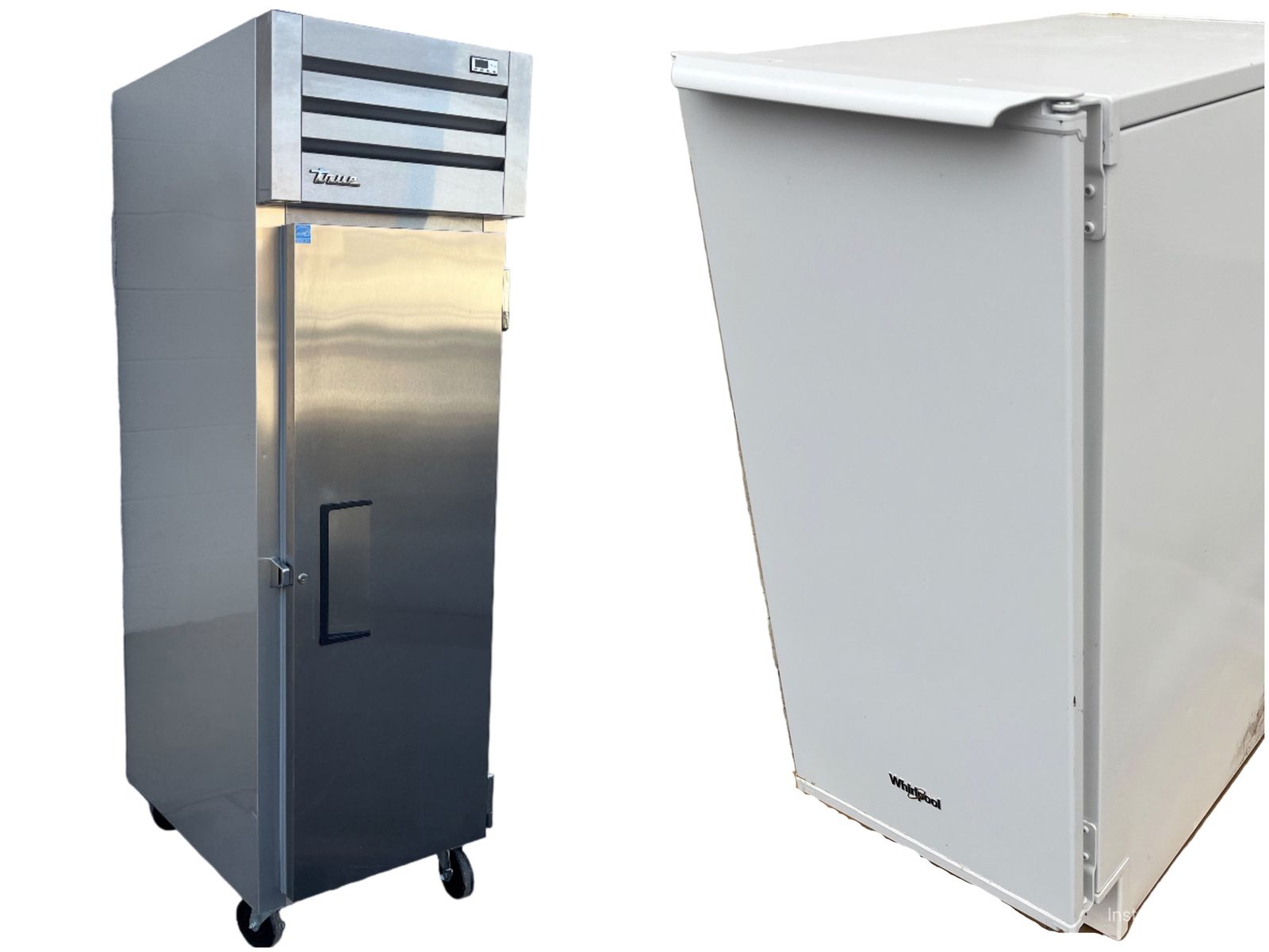 Good Used Refrigerators by Sub Zero & True - Whirlpool Ice Maker - Fully Functional - PRICED INDIVIDUALLY