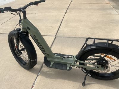 Bakcou Mule Fat Tire Electric Scooter - Durable Off-Road e-Scooter