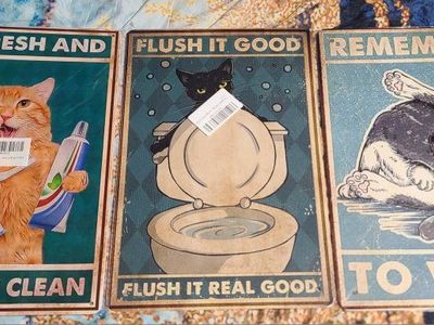 Funny Cat Wall Signs