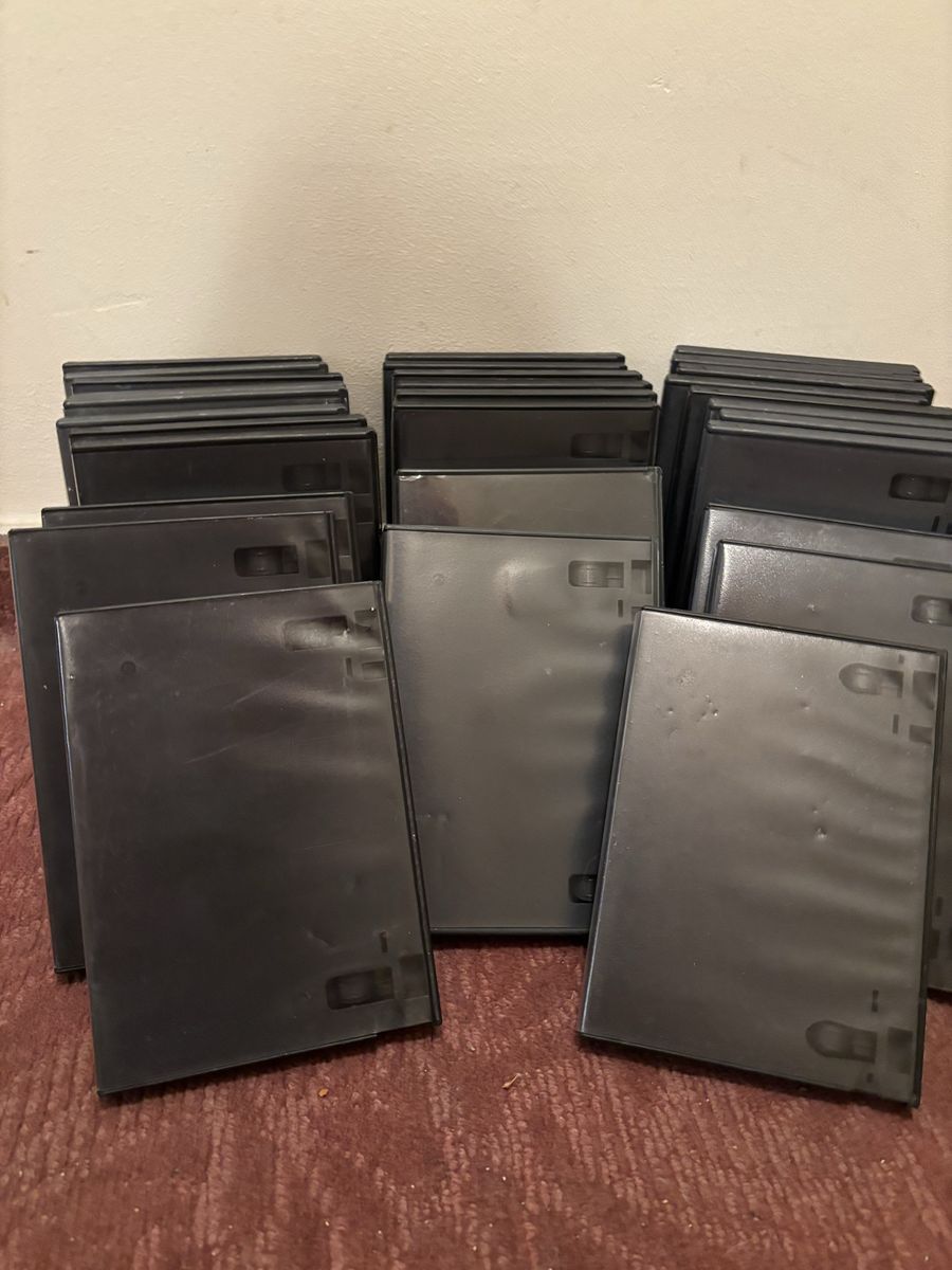Empty DVD Cases