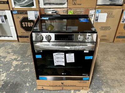 LG ELECTRIC SMART RANGE WITH TRUE CONVECTION AND AIRFRY