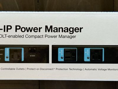 Panamax C3-IP Compact Power Manager - BlueBOLT Enabled with 3 Individually Controllable Outlets NEW