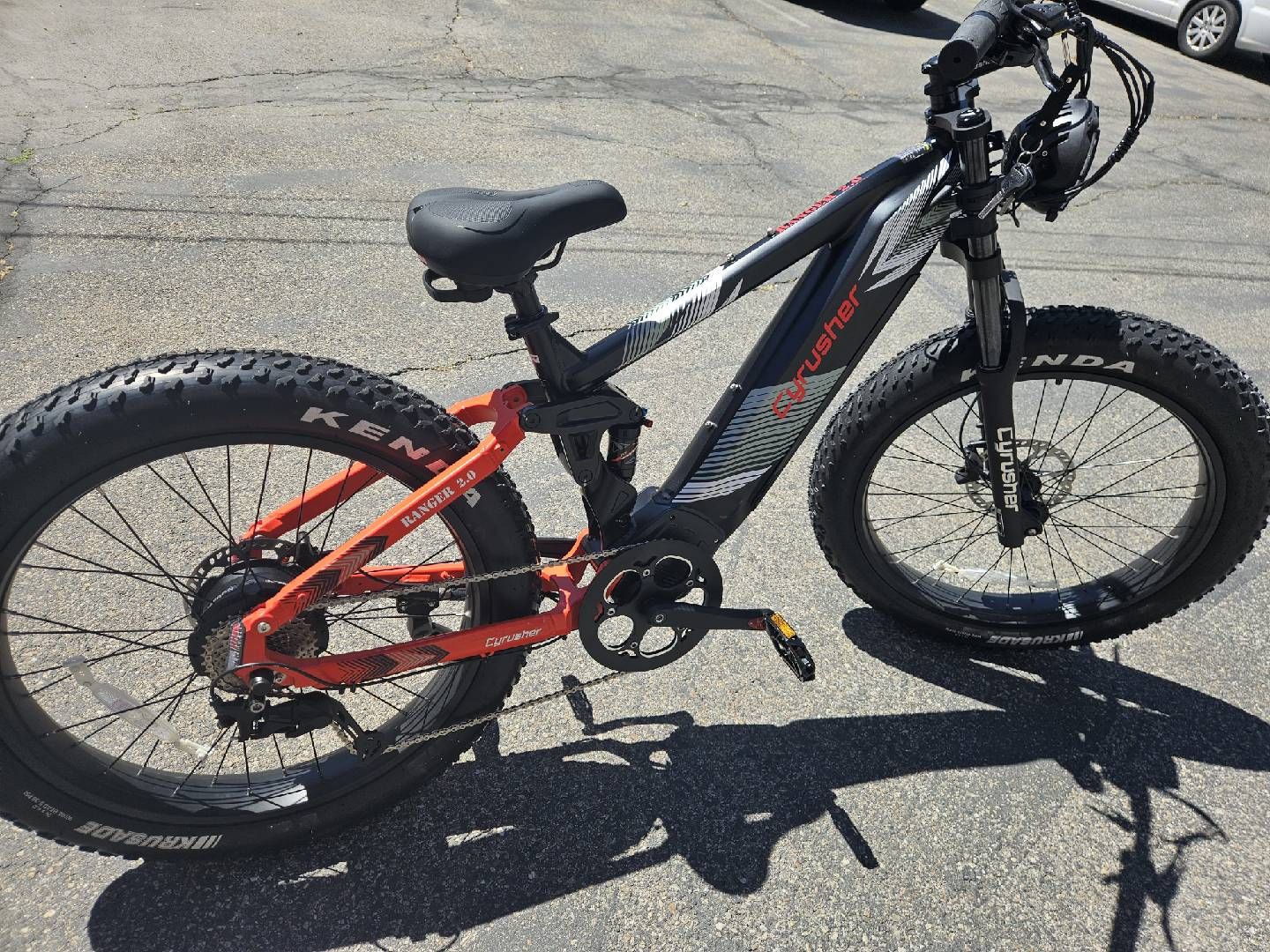 Cyrusher "Ranger 2.0" E-Bike, Black