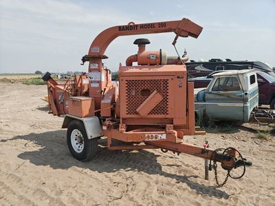 Wood Chipper Bandit Model 200 with John Deere Power Diesel Engine