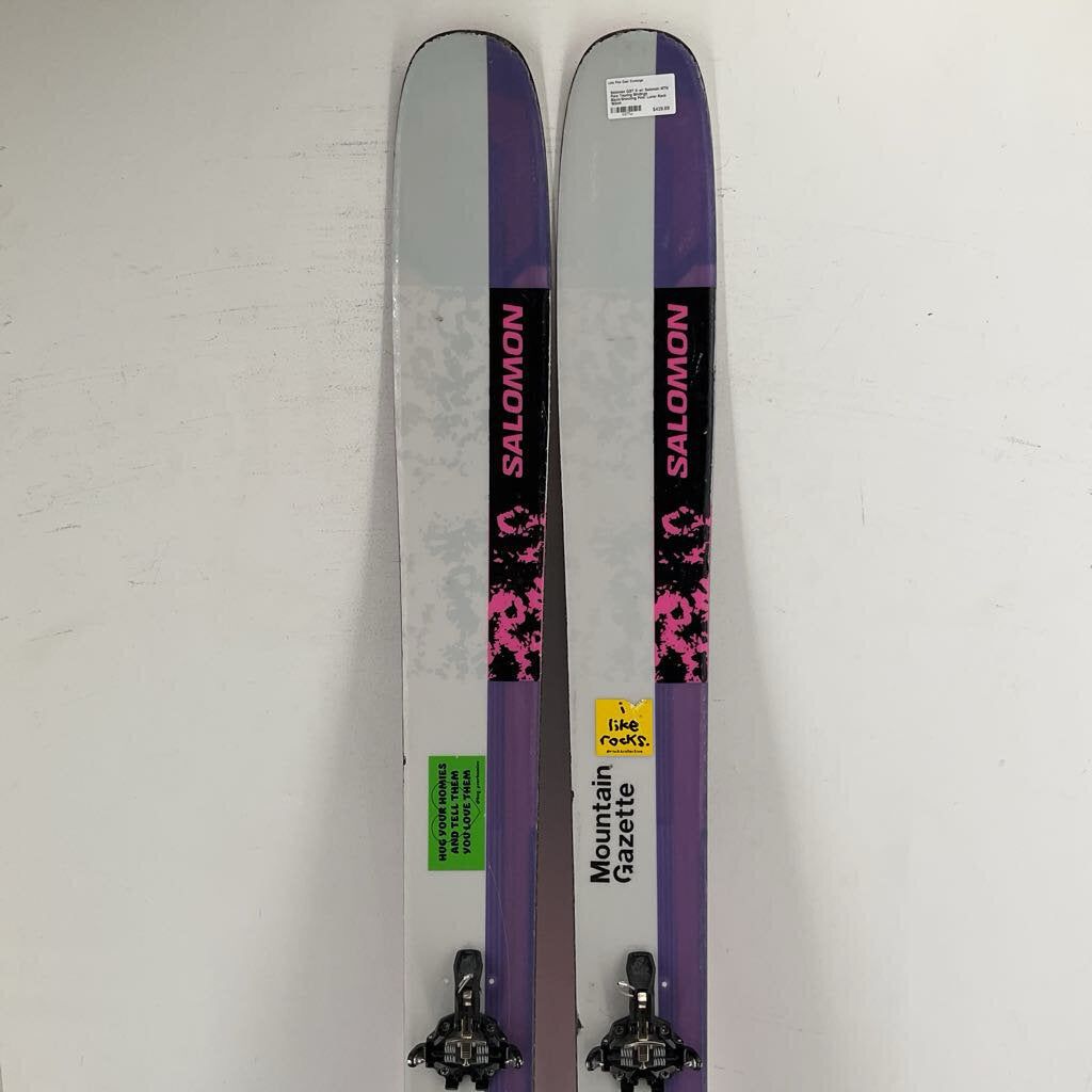 Salomon QST X w/ Salomon MTN Pure Touring Bindings
