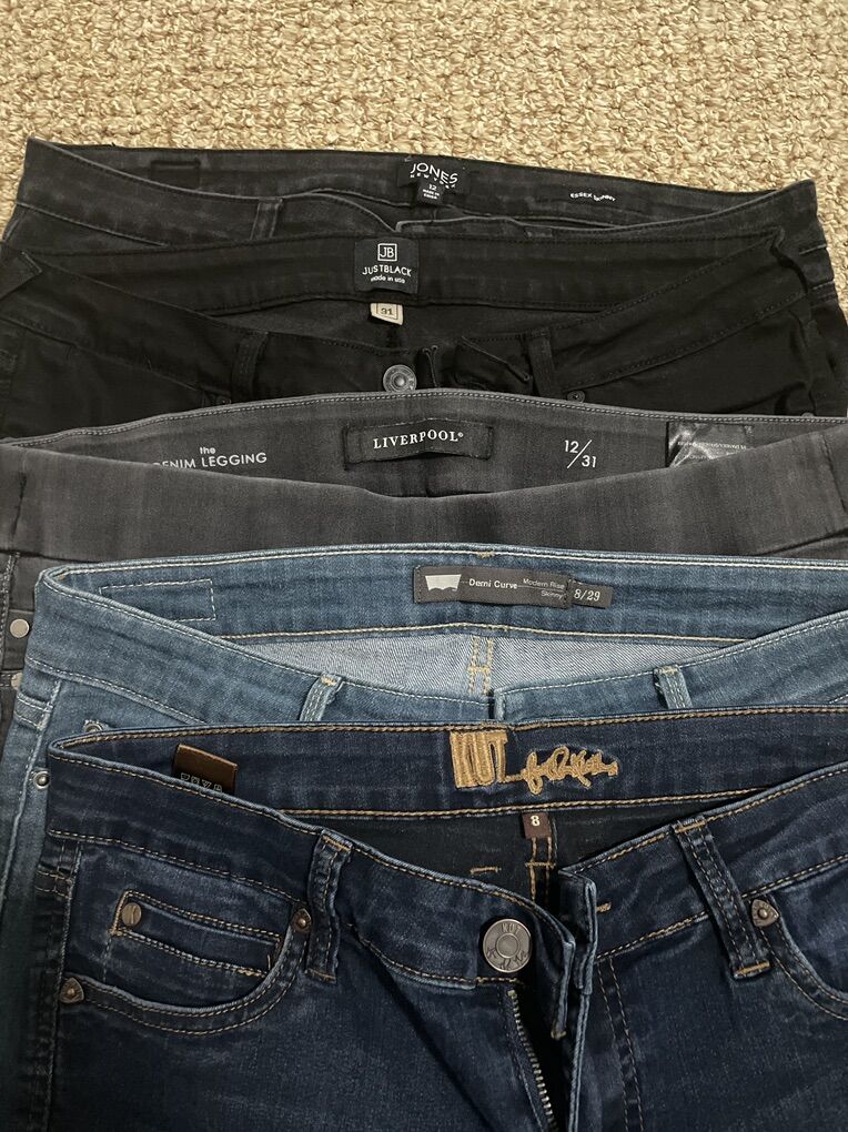 Denim Skinny Jeans / Leggings